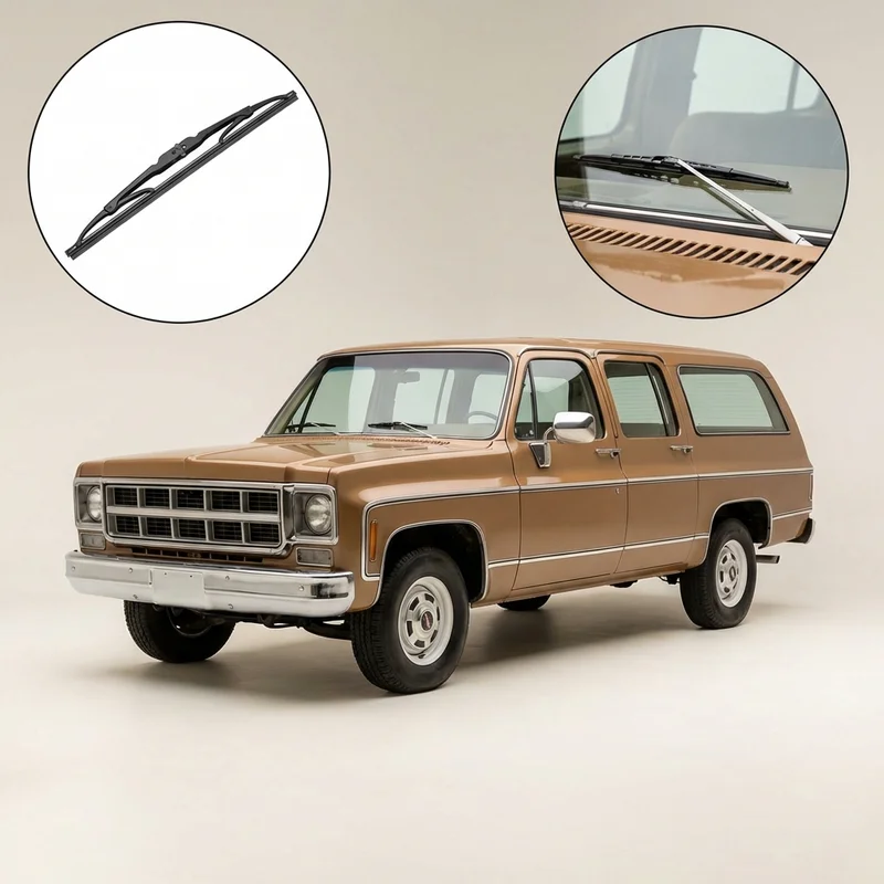 Passenger Side Wiper Blade for GMC K15 Suburban (1975 - 1978) - 1